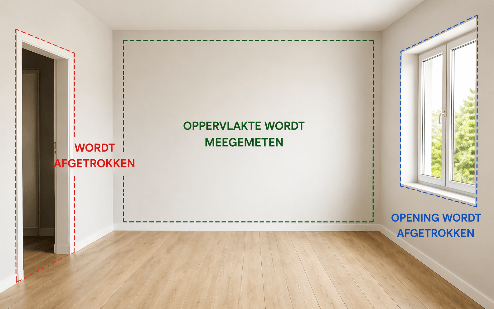 Wanden meten