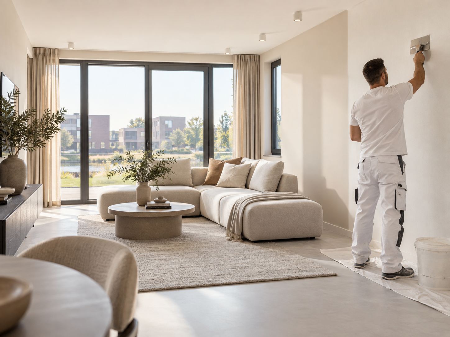 Nieuwbouw Baltimore Spijkenisse: wanneer beginnen met renovlies en wandafwerking?